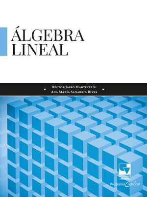 cover image of Álgebra lineal